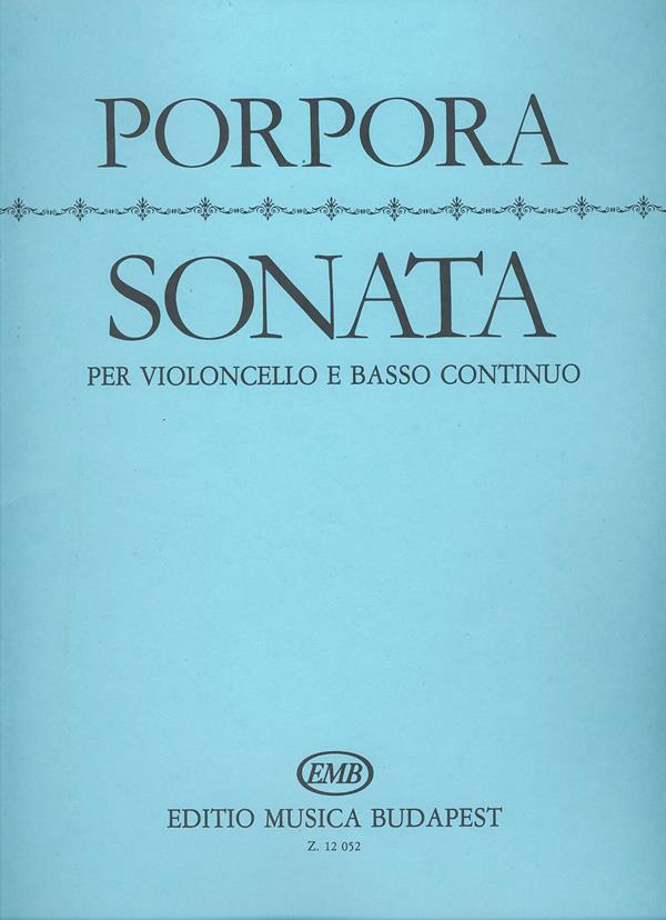 Sonata in fa maggiore per violoncello e basso co : per violoncello e basso continuo