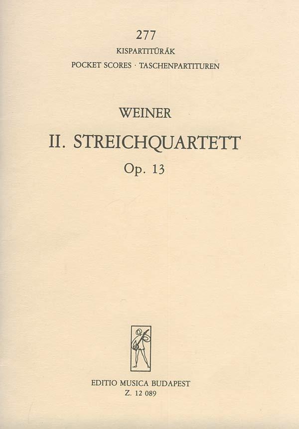 Streichquartett Nr. 2 op. 13