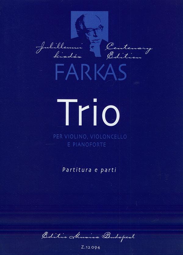 Trio per violino, violoncello e pianoforte : für Violine, Violoncello und Klavier