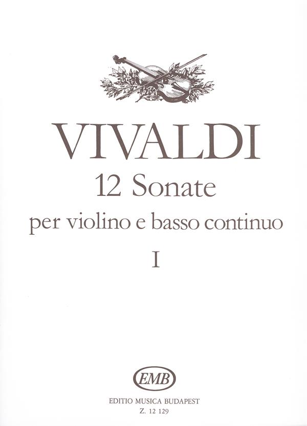 12 sonate per violino e basso continuo
