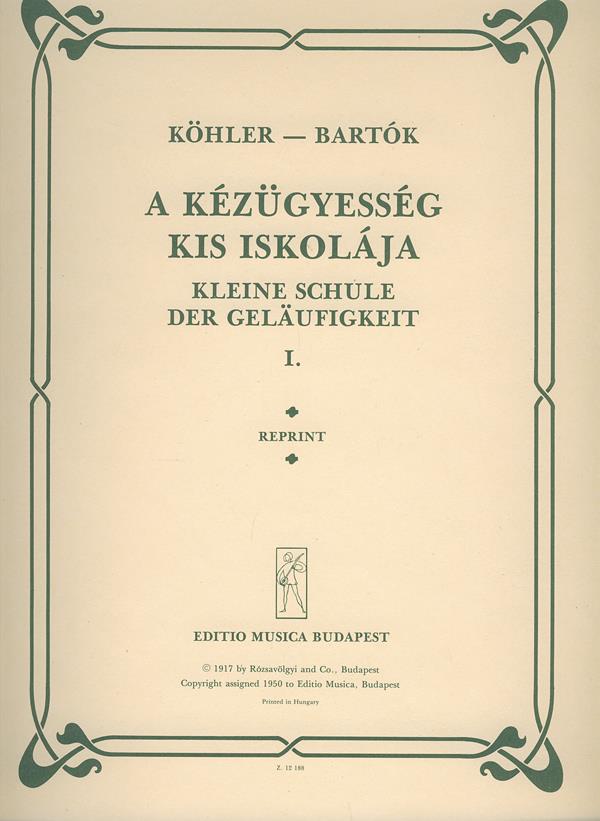 Kleine Schule der Geläufigkeit I op. 242