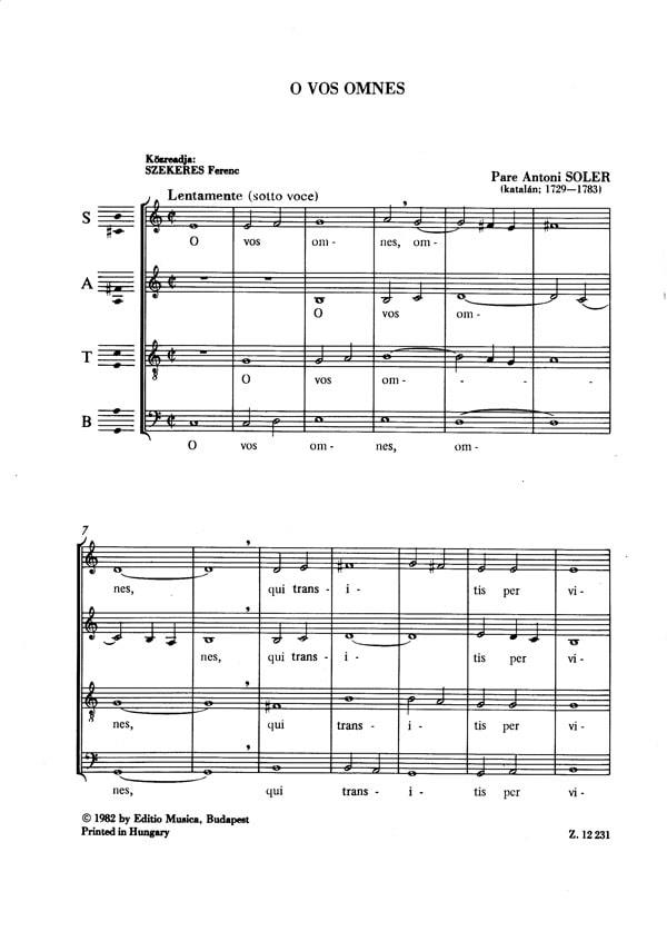 Old Masters' Mixed Choruses V37