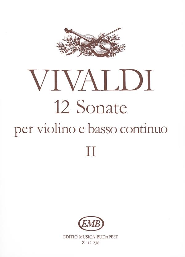 12 sonate per violino e basso continuo II