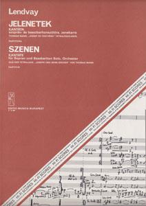 Szenen. Kantate für Sopran und Bassbariton : Solo und Orchester.