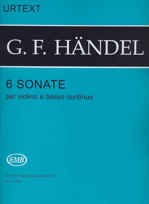6 sonate per violino e basso continuo