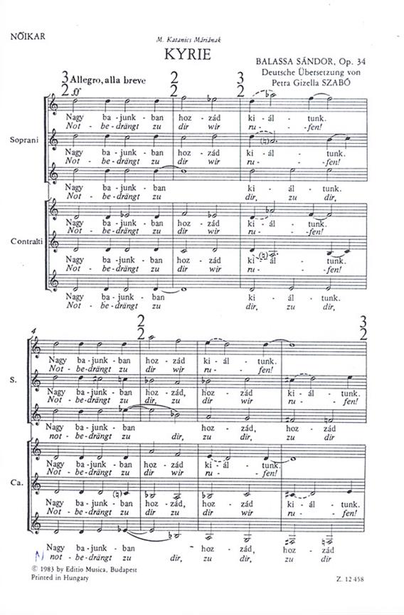 Kyrie Op. 34