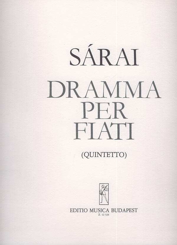 Dramma per fiati : für Bläserquintett