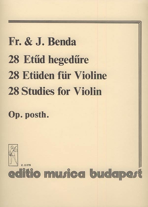 28 Etüden op. post.