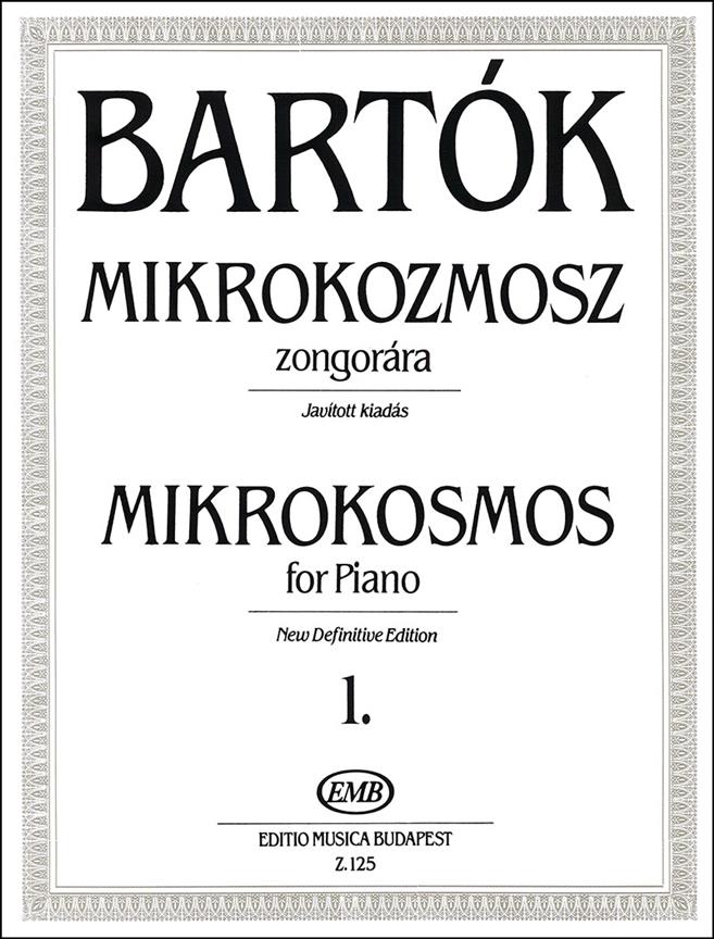 Mikrokosmos 1 : New definitive edition