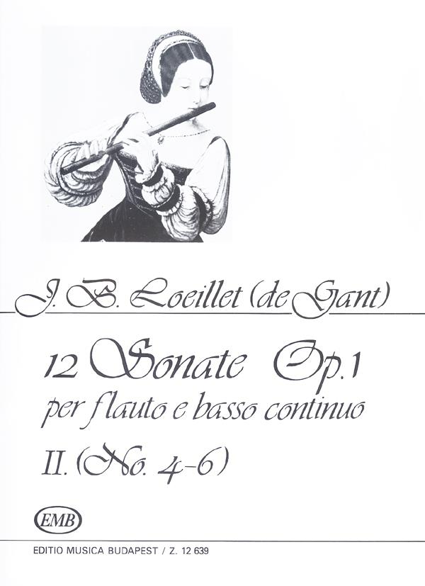 12 Sonate II Op. 1 Nr. 4-6