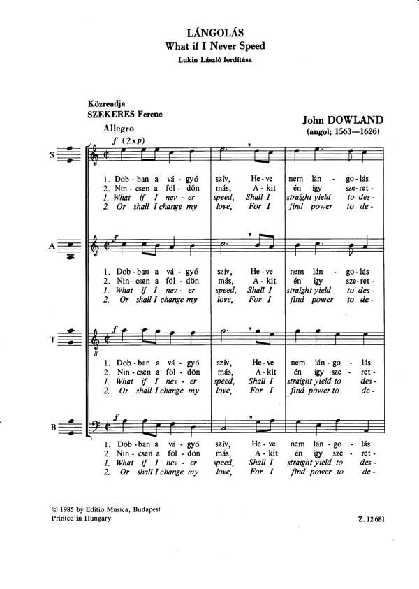 Old Masters' Mixed Choruses V42