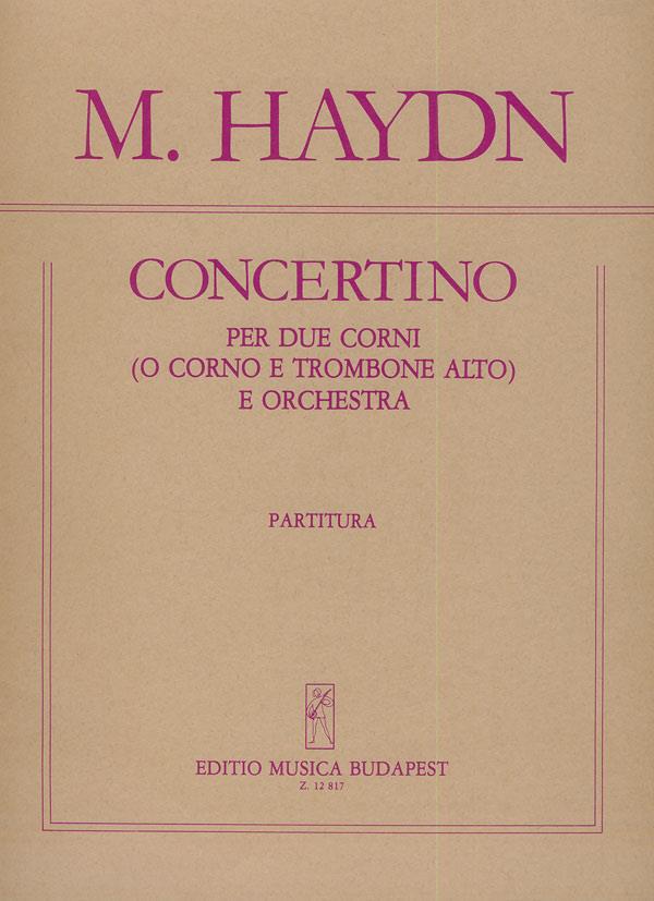Concertino per due corni e orchestra : 2 kürtre és zenekarra