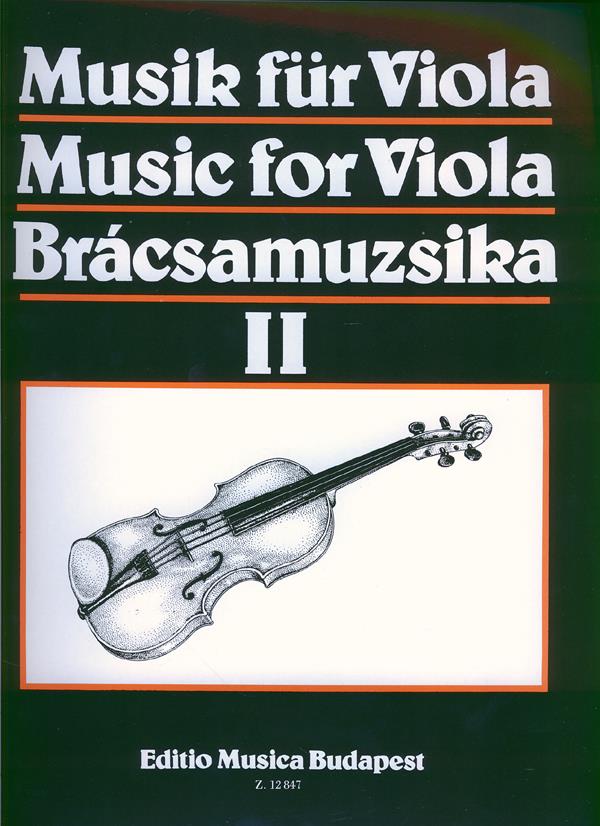 Music for Viola II - Musik für Viola II : (von Weber bis Brahms)