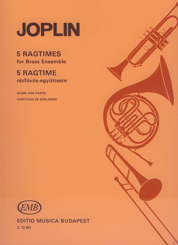5 Ragtimes für BlechbläserensZle : für Blechbläserensemble