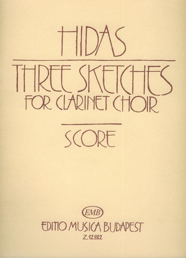 Three Sketches für Klarinetten-Chor : für Klarinetten-Chor