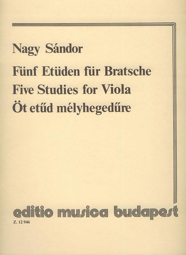 Fünf Etüden