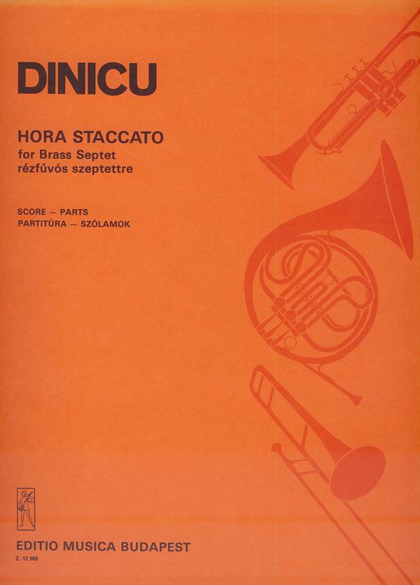 Hora Staccato für Blechbläserseptett : für Blechbläserseptett