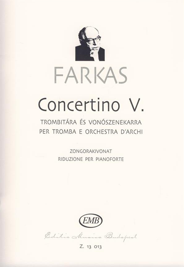 Concertino Nr. 5 für Trompete und Streichorchest : für Trompete und Streichorchester