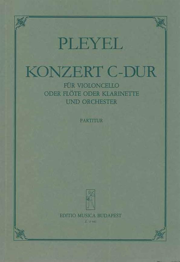 Konzert C-Dur Vc (Fl-Klar) + O