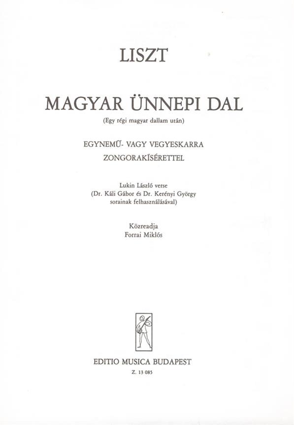 Magyar ünnepi dal