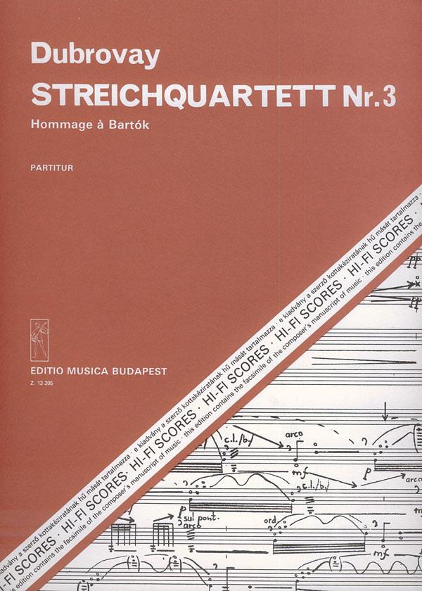 Streichquartett Hommage a Bartok : Hommage à Bartók