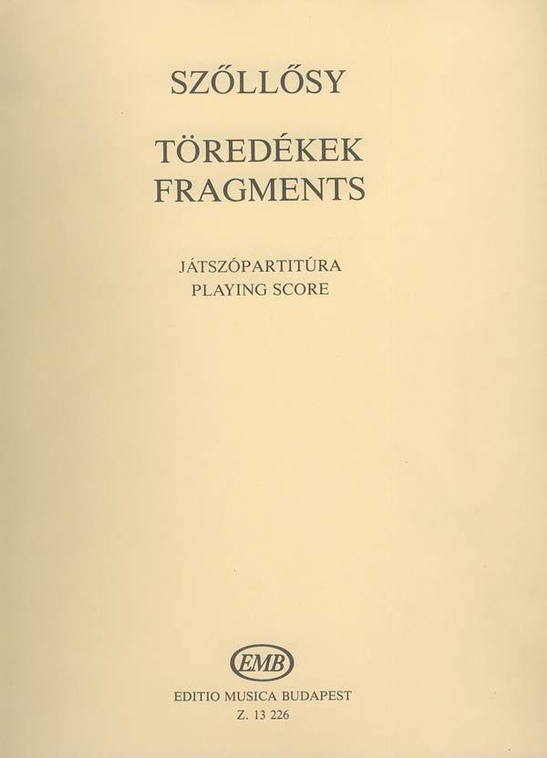 Fragmente : für Mezzosopran, Flöte und Viola