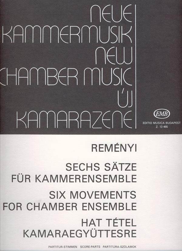 Sechs Sätze für Kammerensemble