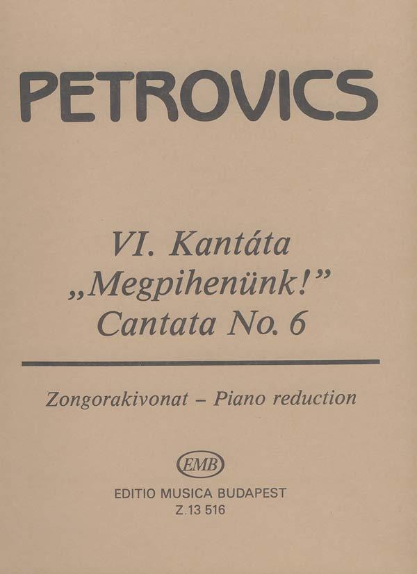 Kantate Nr. 6 für Sopran, gem. Chor und Orchester : nach dem Theaterstück Onkel Vania' von A. Tschehow'