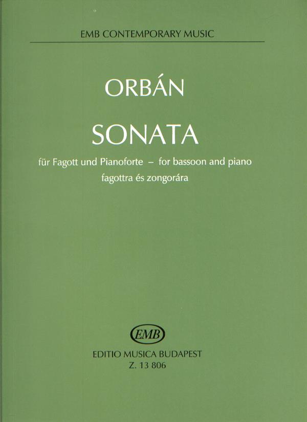 Sonata für Fagott und Pianoforte : für Fagott und Pianoforte