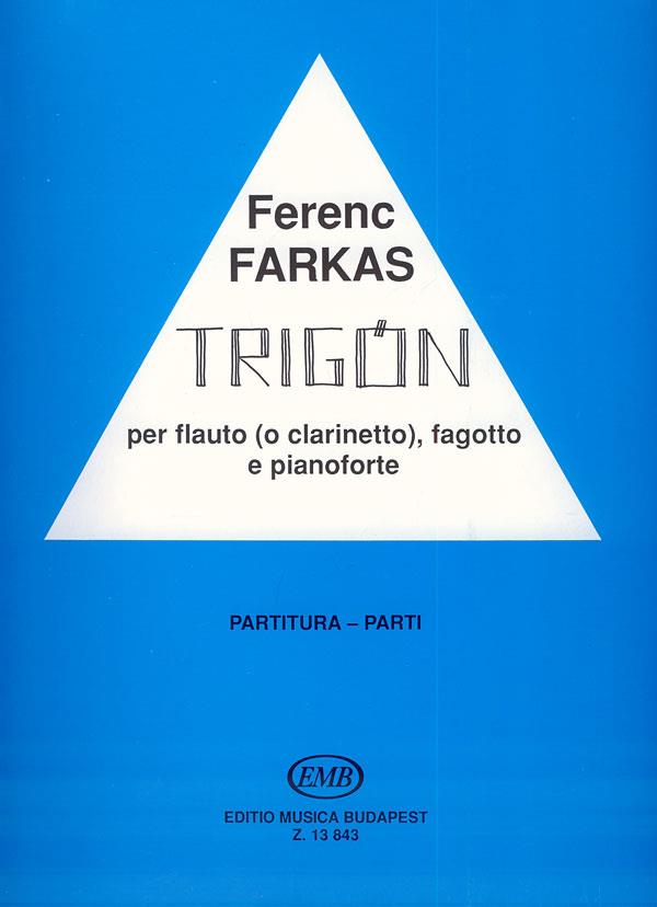 Trigon : für Flöte (Klarinette), Fagott und Klavier