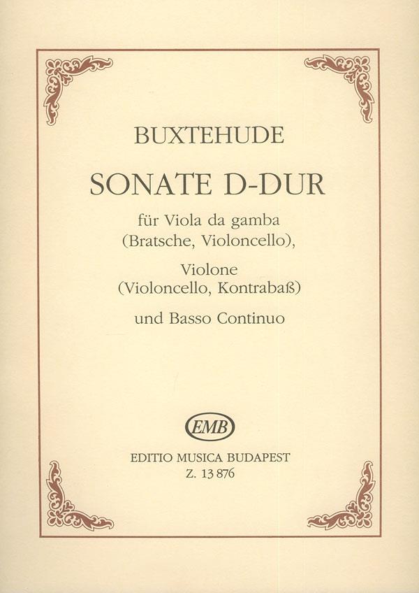 Sonate D-Dur Für Viola Da Gamba (Bratsche, Violo