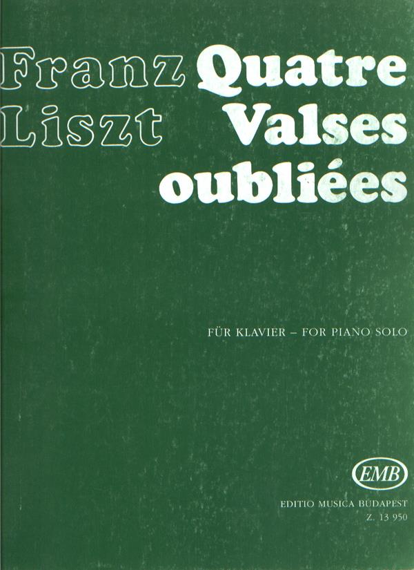 Quatre valses oubliees