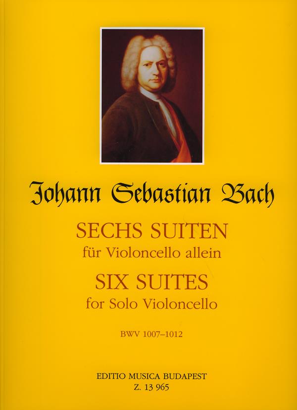 Sechs Suiten BWV 1007-1012