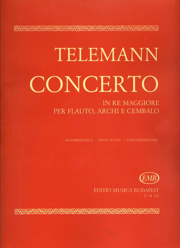 Concerto in re maggiore per flauto, archi e cZalo