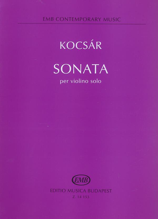 Sonata per violino solo (1961-1991) : (1961-1991)