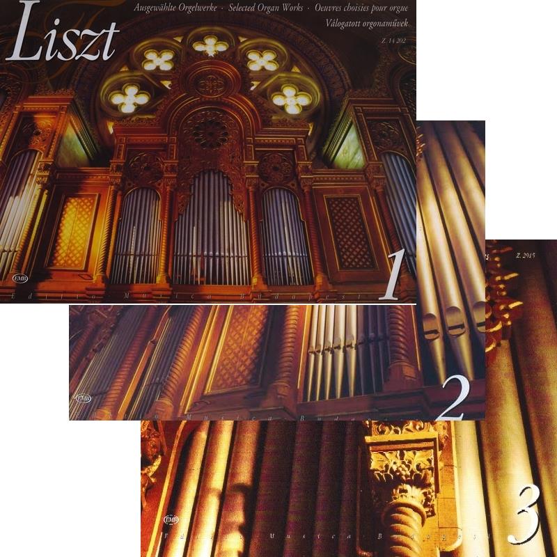 Selected Organ Works : (Volume 1-2-3 in package)