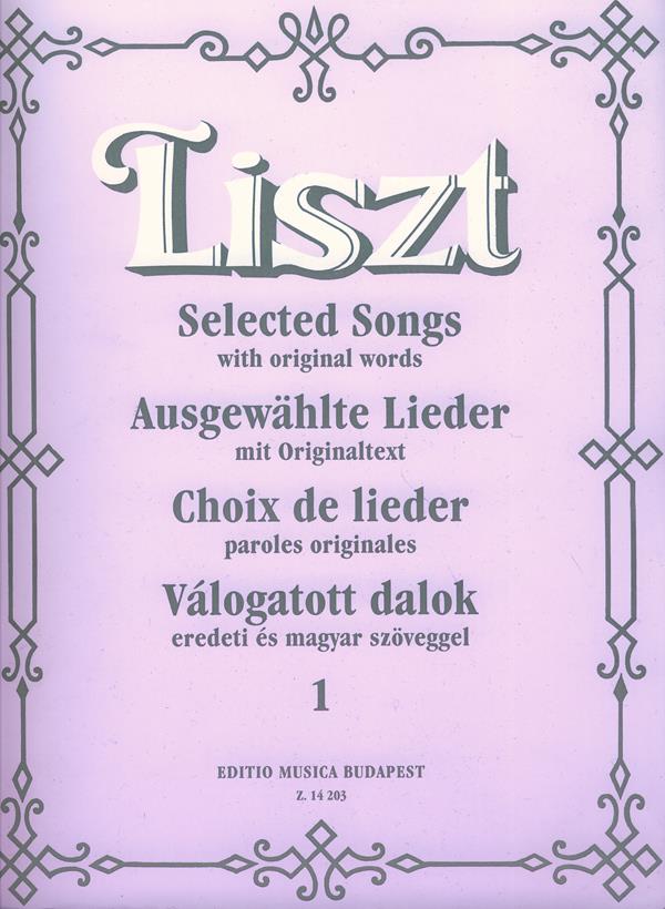 Ausgewahlte Lieder I mit Originaltext : mit Originaltext