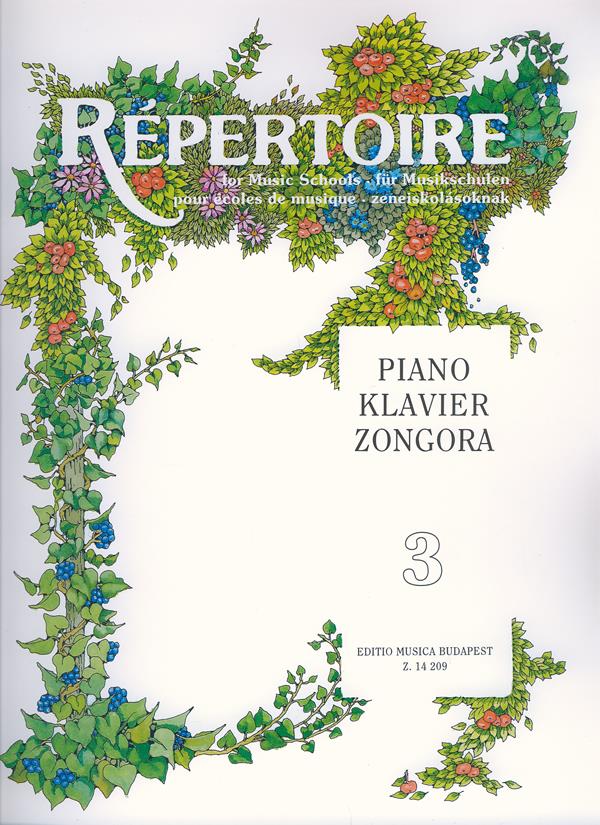 Repertoire für Musikschulen - Klavier III