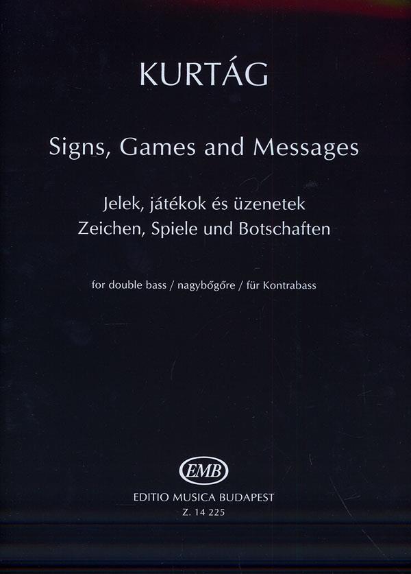 Zeichen, Spiele und Botschaften für Kontrabass