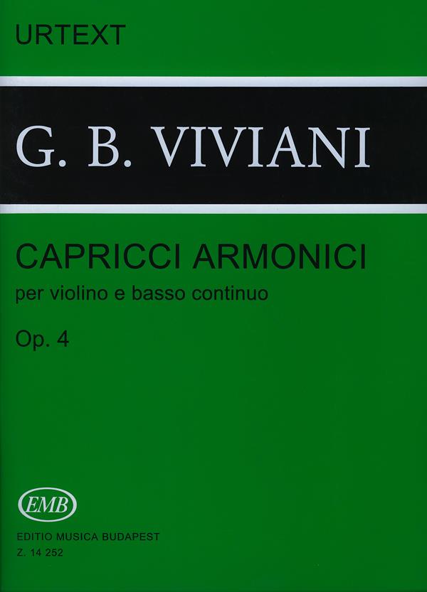 Capricci armonici per violino e basso continuo op