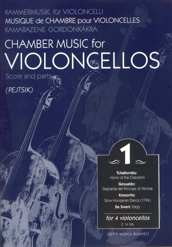 Chamber Music for/ Kammermusik für Violoncelli 1 : for 4 violoncellos