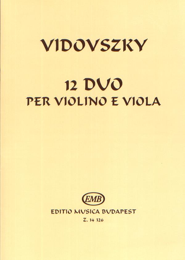 12 duo per violino e viola