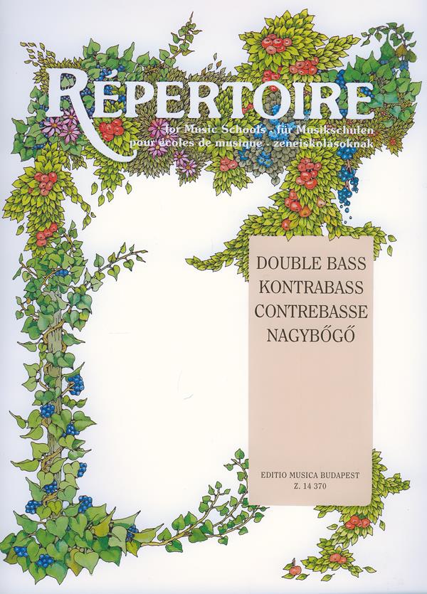 Repertoire für Musikschulen - Kontrabass