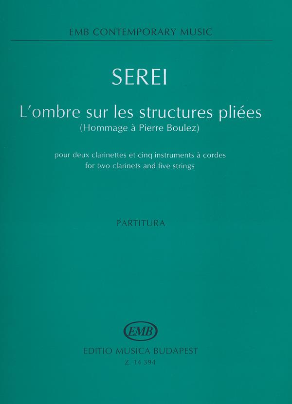 L'ombre sur les structures pliees (Hommage a Pie