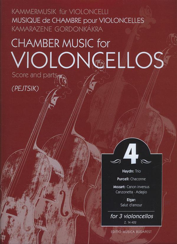 Chamber Music for/ Kammermusik für Violoncelli 4 : for 3 violoncellos