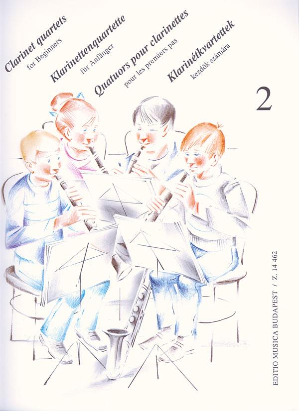 Klarinettenquartette für Anfänger für 4 Klarinet