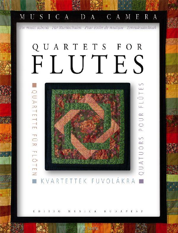 Quartette für Flöten : zum Teil mit Altflöte (Sol)
