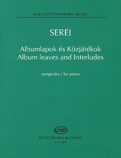 Album leaves and Interludes for piano : Solo