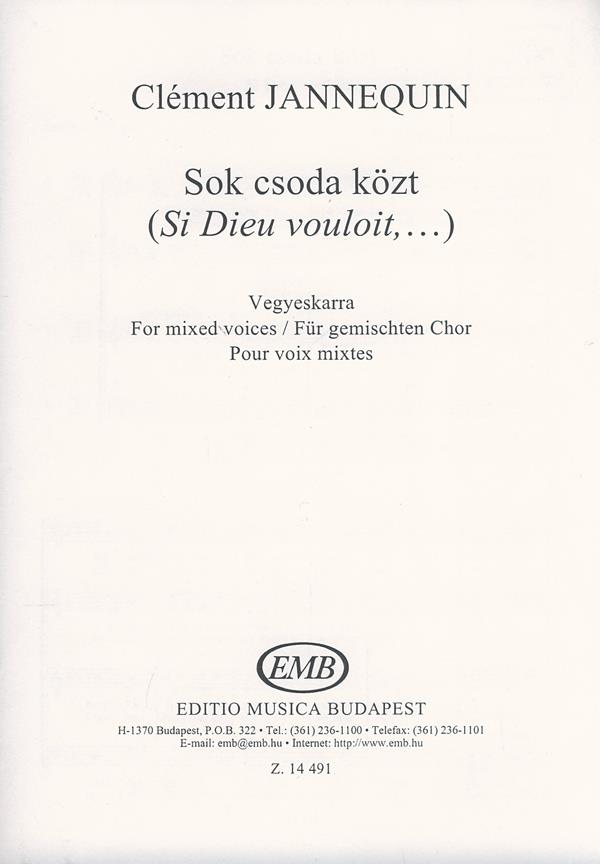 Sok csoda közt (Si Dieu vouloit)