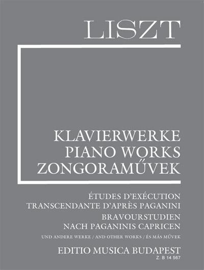 Études d'exécution transcendante d'après Paganini : New Liszt Edition (Paperback)
